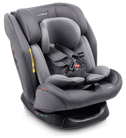 Silla de coche Eder i-Belt color gris | Vivitta