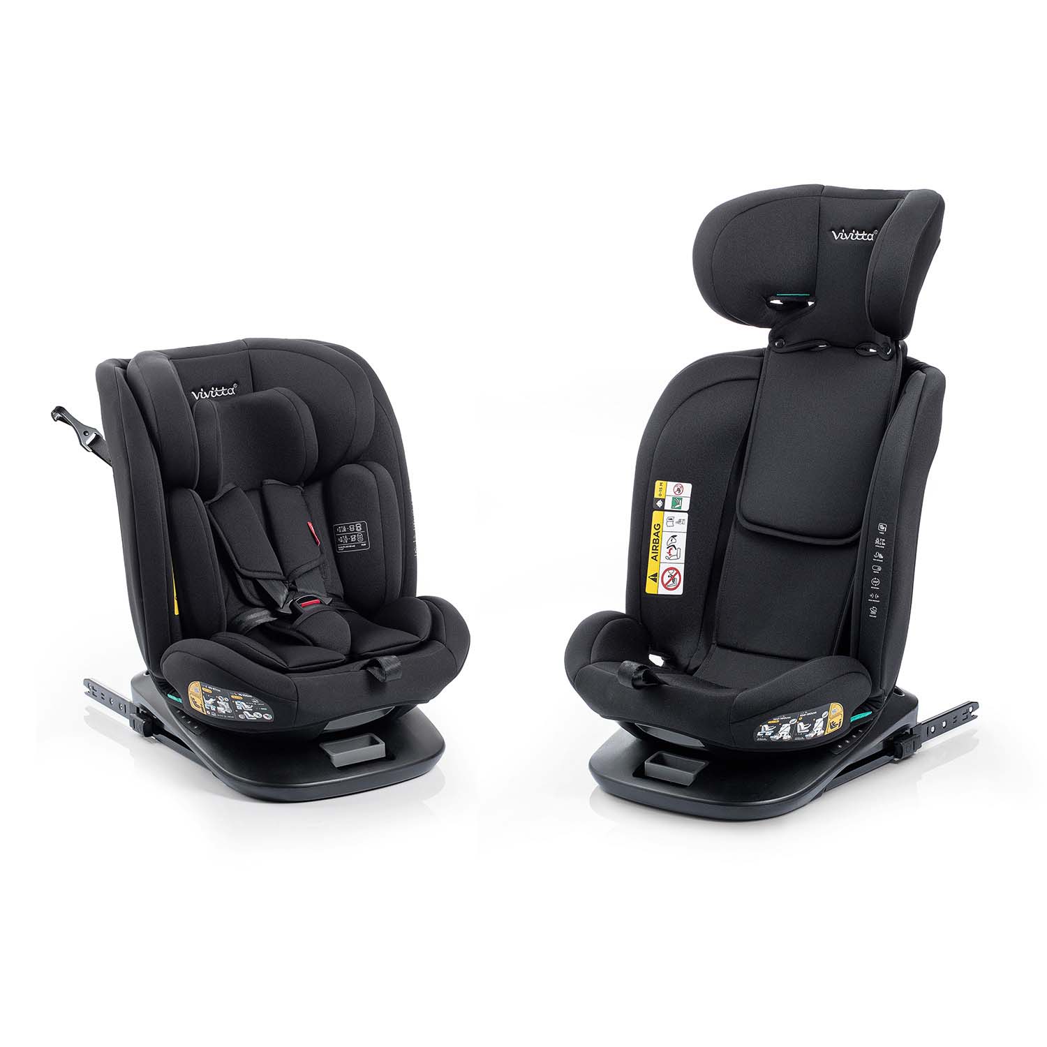 La silla de coche Garaia i-Fix evoluciona con el niño pudiendo prolongar su uso hasta los 150 cm de altura del niño.