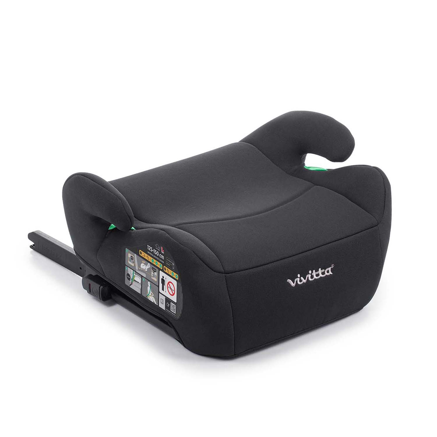Elevador de coche Eleba i-Fix de Vivitta. Acolchado para que los niños viajen cómodamente.